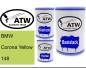 Preview: BMW, Corona Yellow, 148: 500ml Lackdose + 500ml Klarlack + 250ml Härter - Set, von ATW Autoteile West.